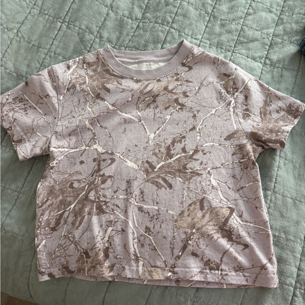 BDG Universal Shrunken Tee Camo